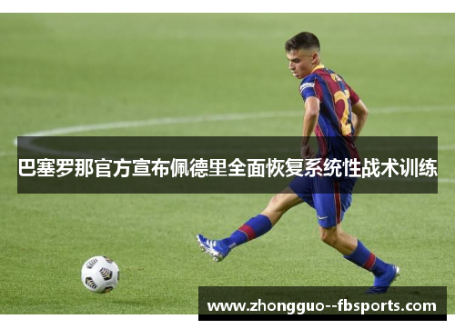 巴塞罗那官方宣布佩德里全面恢复系统性战术训练